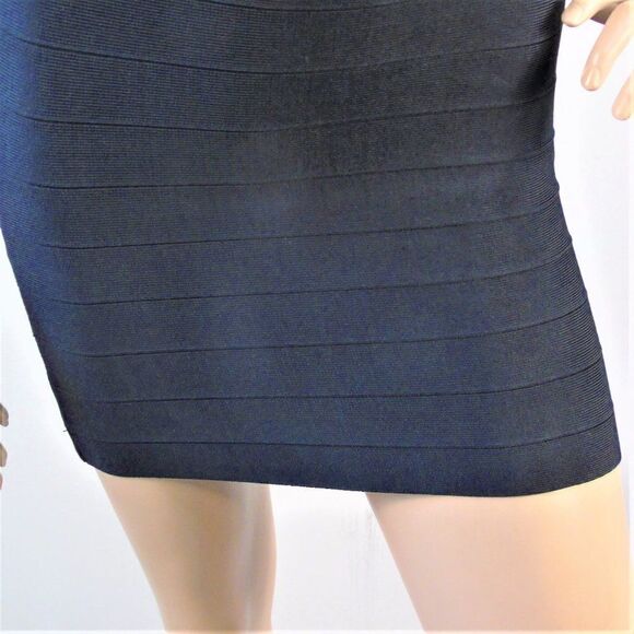 Guess Los Angeles Black Bandage Mini Skirt - Picture 4 of 7